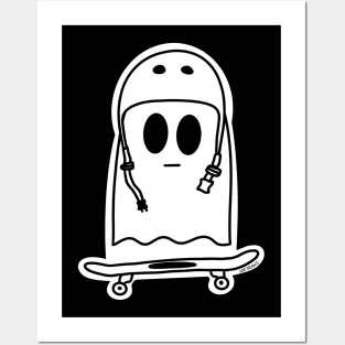 Skating Ghost Posters and Art